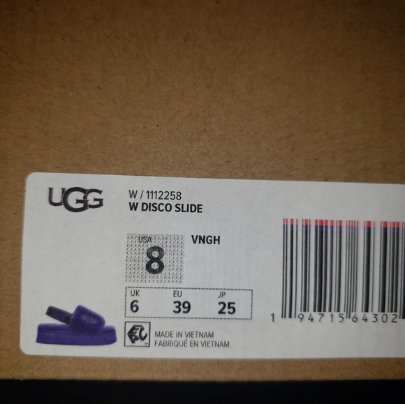 UGG DISCO NWT PURPLE - Picture 6 of 7